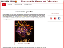 Tablet Screenshot of feuerwerk-onlineshop.de